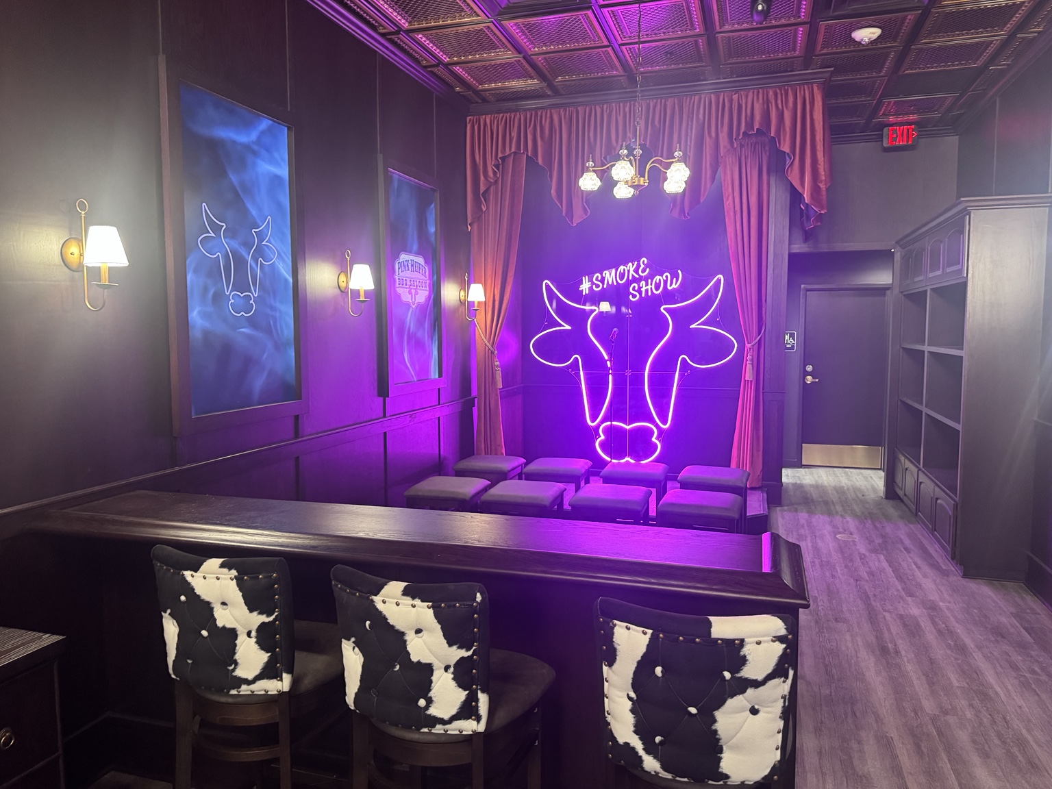 The Pink Heifer SmokeShow stage